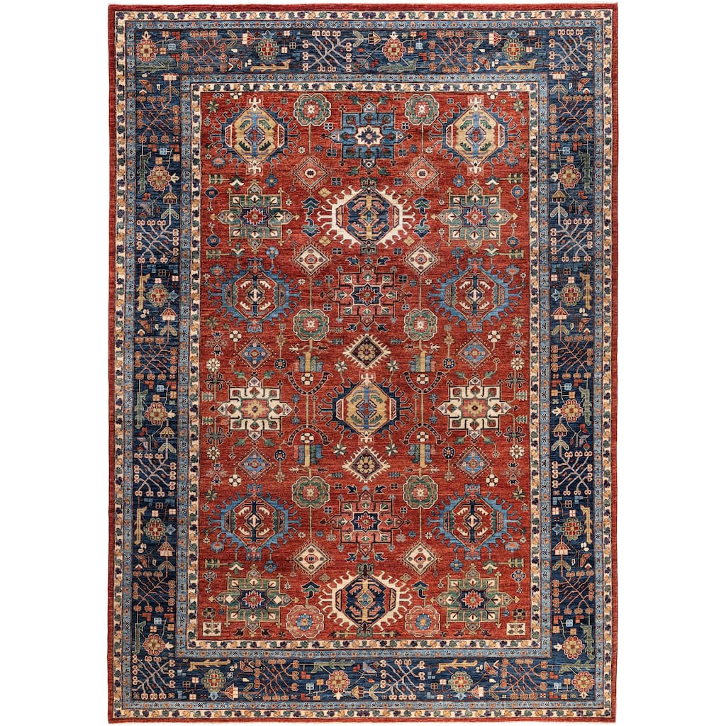 Serapi One-of-a-Kind Hand-Knotted Area Rug - Red - 10' 1" x 14' 2"