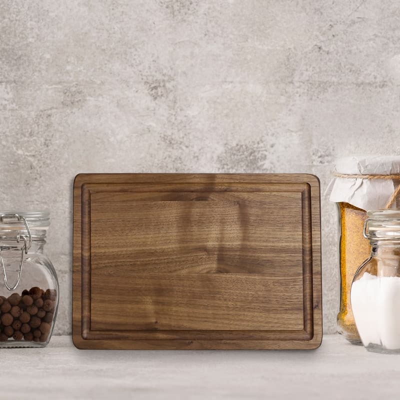 Delice Rectangle Cutting Board with Juice Drip Groove