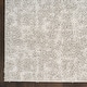 preview thumbnail 10 of 17, Nourison Modern Shag Indoor only Abstract Area Rug 3' 11" x 5' 11" - Grey/Ivory