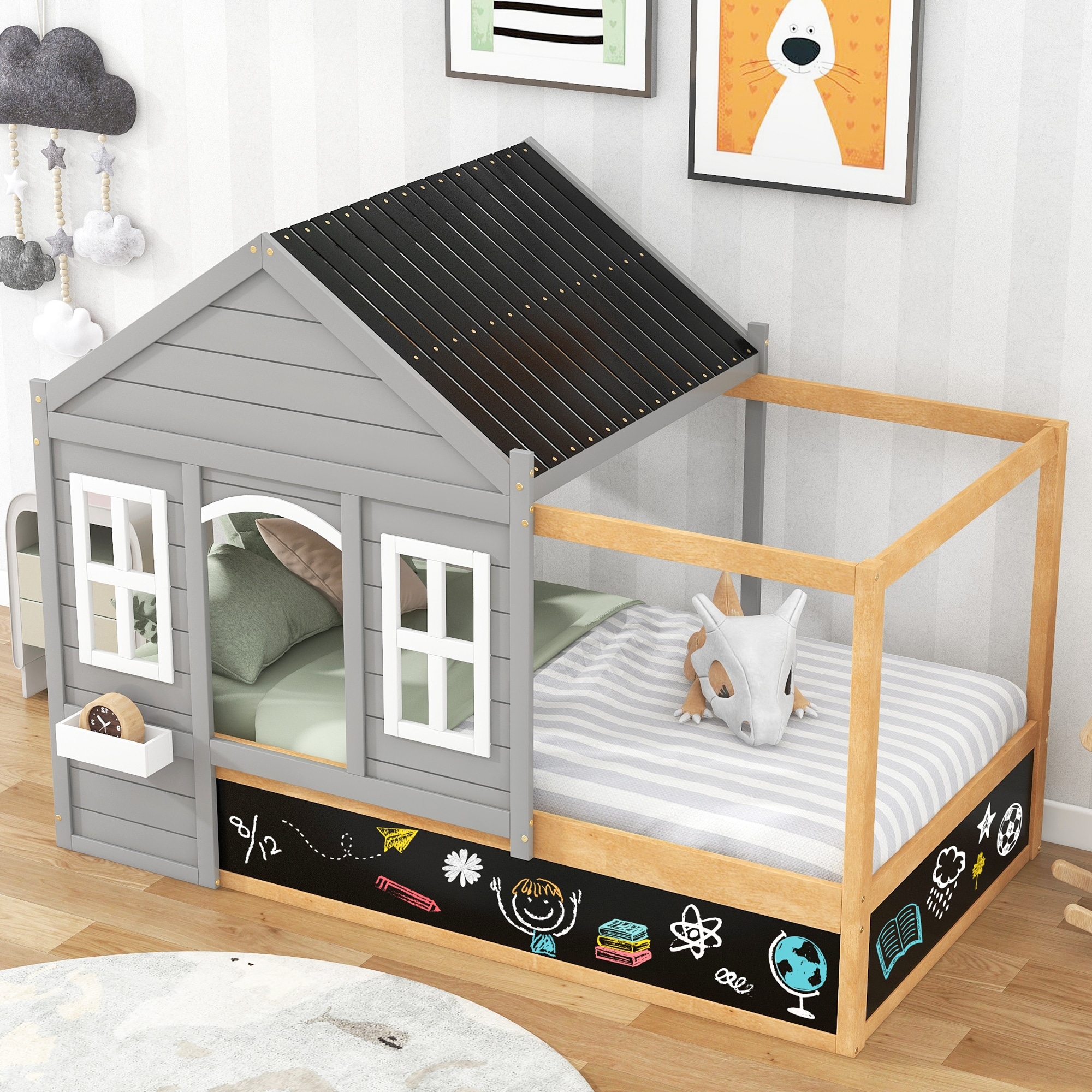 House shaped bed frame sale kmart