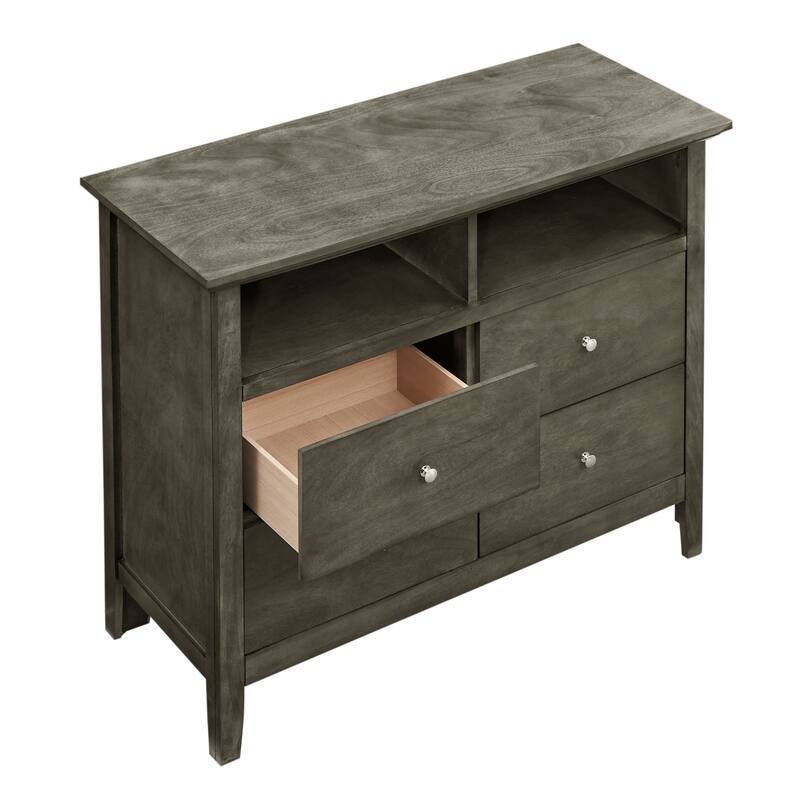 Hammond 4-drawer Wooden Media Chest