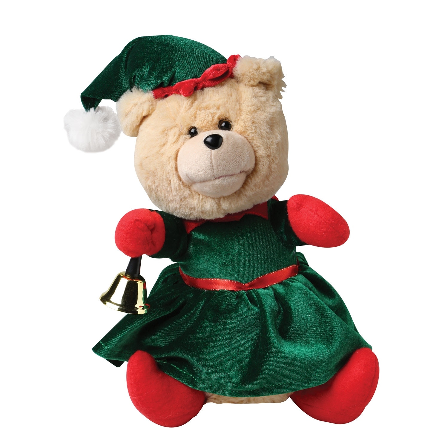 stuffed christmas bear