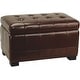 preview thumbnail 18 of 16, SAFAVIEH Manhattan Storage Tufted Ottoman Bench