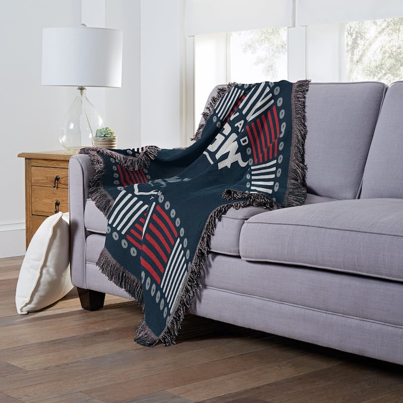NCAA Homage Jacquard Throw Blanket