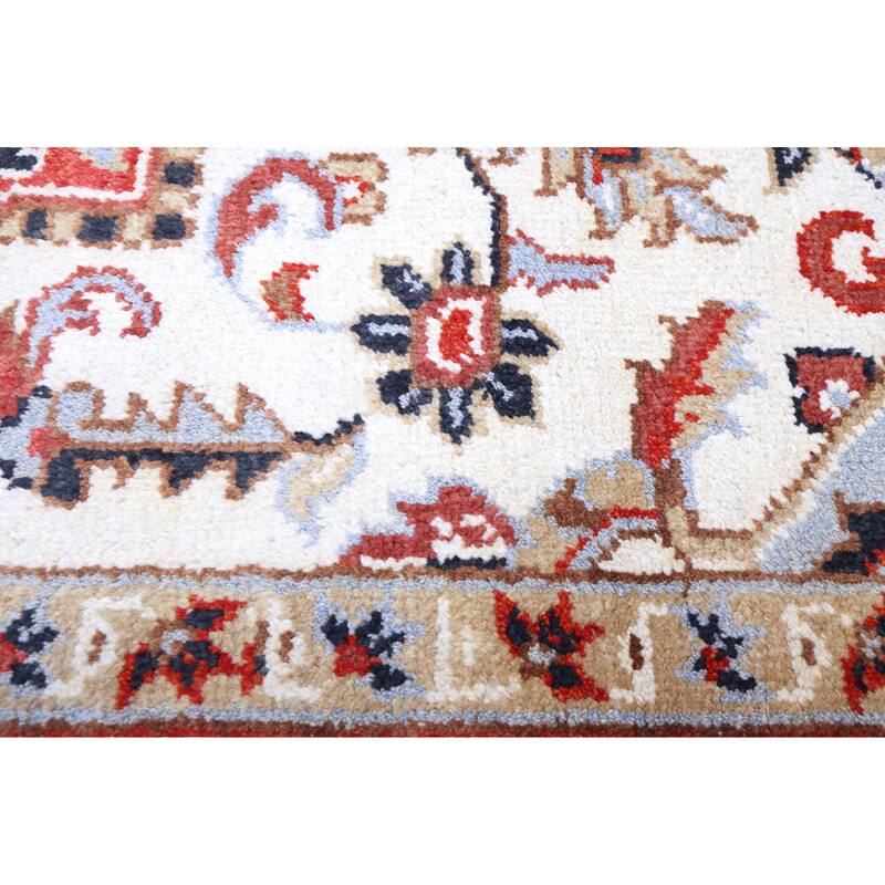 ECARPETGALLERY Hand-knotted Serapi Heritage Cream Wool Rug - 8'10 x 11'10