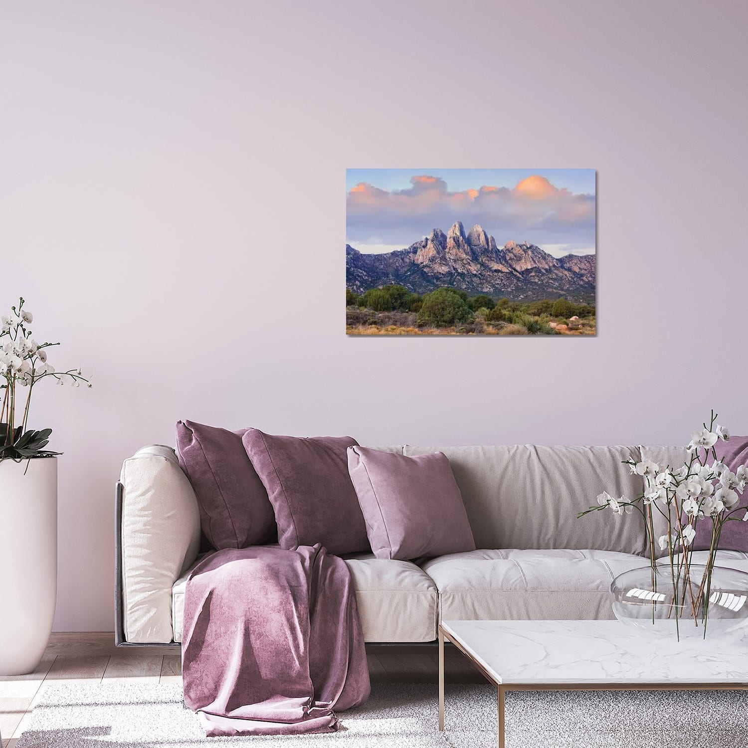 Organ Mountains, Chihuahuan Desert, New Mexico I Print On Acrylic Glass ...