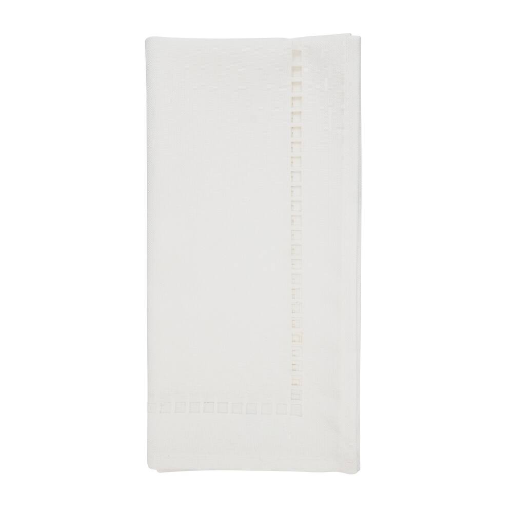 Laser-Cut Hemstitch Napkin (Set of 4)