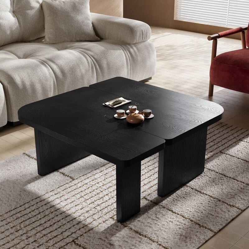 Free-assembly coffee table