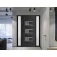 preview thumbnail 25 of 35, VDOMDOORS Manux 8933 | Front Door Exterior Door | Steel | Frame & Hardware Included | 18x80, Matte Black Entry Door