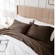 preview thumbnail 35 of 101, Vilano 21-inch Extra Deep Pocket 4-Piece Bed Sheet Set with Pleated Hem