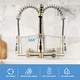 preview thumbnail 9 of 27, Dornberg Wall Mounted Pull Down Bridge Kitchen Faucet