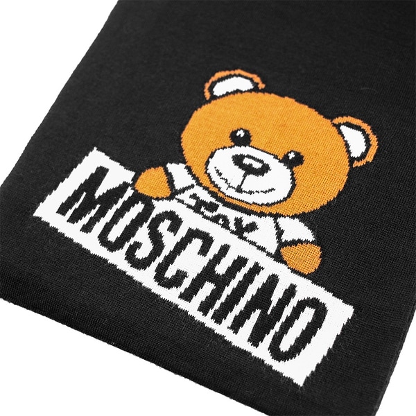 moschino teddy scarf