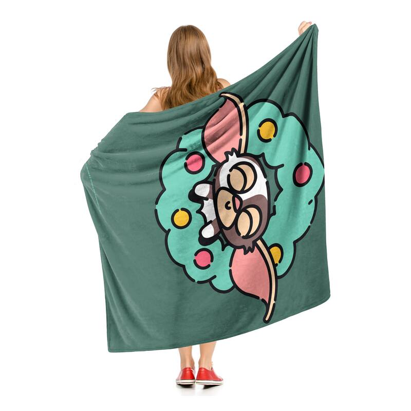 Warner Brothers Gremlins Festive Gizmo Silk Touch Throw Blanket