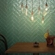 preview thumbnail 7 of 8, TileGen. Borgo 2.6" x 7.9" Porcelain in Jade Green Wall & Floor Tile (54 tiles/7.54 sqft.)