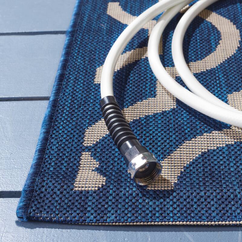SAFAVIEH Courtyard Ketty Indoor/ Outdoor Waterproof Patio Backyard Rug