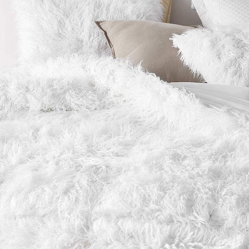 The Bare Himalayan Yeti Pure White Coma Inducer Oversized Comforter