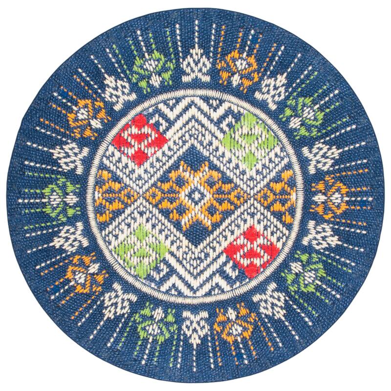 SAFAVIEH Journey Machine Washable Slip Resistant Klasine Boho Tribal
