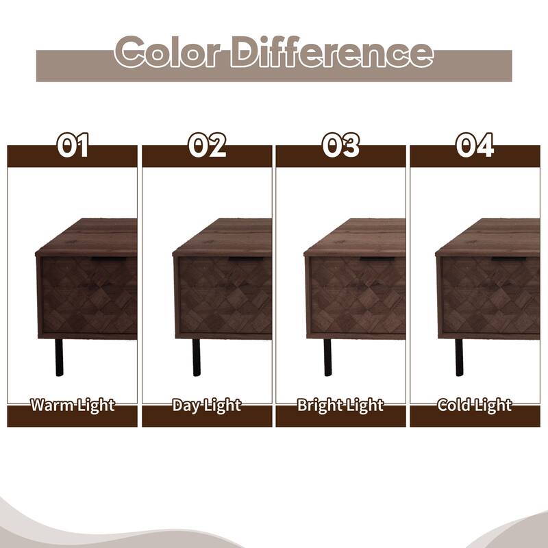 Entertainment Center with Closed Storage Cable Management - 78 inch