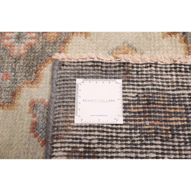 ECARPETGALLERY Hand-knotted Jules Serapi Light Grey Wool Rug - 8'3 x 9'11