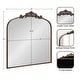 preview thumbnail 92 of 174, Kate and Laurel Arendahl Traditional Baroque Arch Wall Mirror