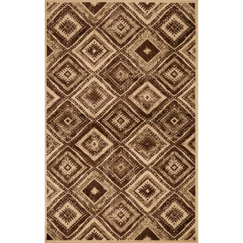 Superior Farmhouse Southwestern Power-Loomed Indoor Area Rug
