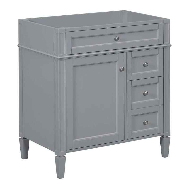 30'' Bathroom Vanity with Top Sink Set, Sink Bathroom Vanity
