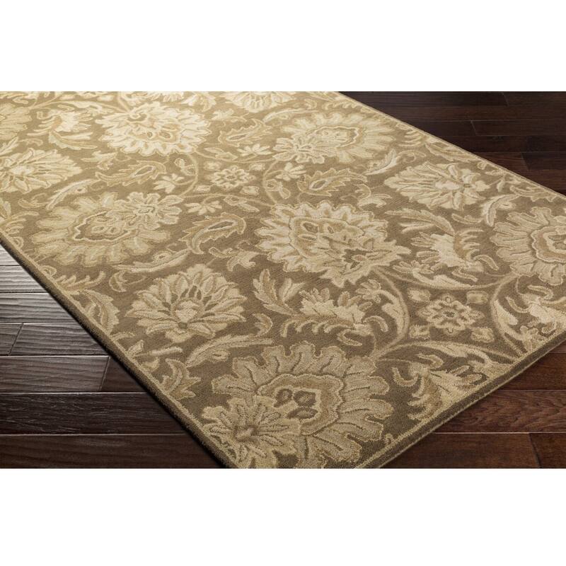 Handmade Tami Transitional Wool Area Rug