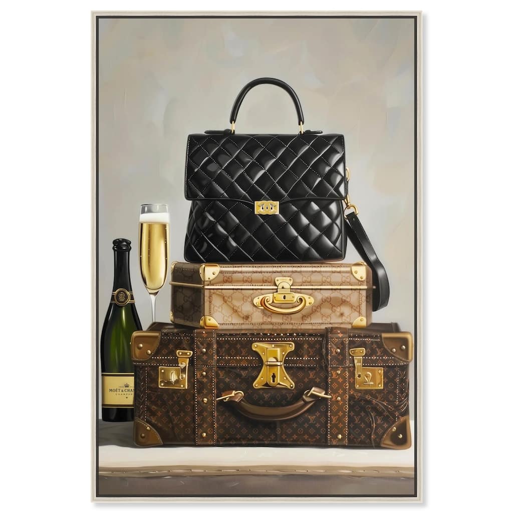 Getaway Necessities Canvas by Art Remedy