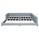 preview thumbnail 7 of 7, PU Leather Queen Size & Twin XL Size Upholstered Platform Bed Mother & Child Bed,Grey