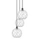 Option Matte Black / Clear Glass with White Rope
