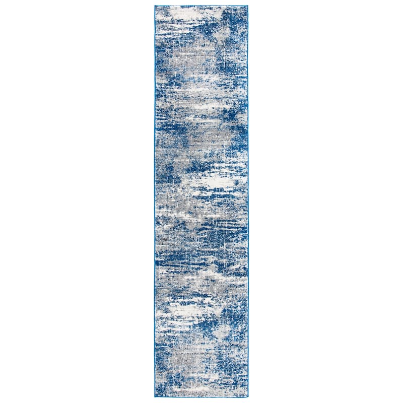 SAFAVIEH, Evoke Yukako Modern Abstract Distressed Rug