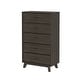 preview thumbnail 6 of 57, Max and Lily Classic Solid Wood 5-Drawer Dresser