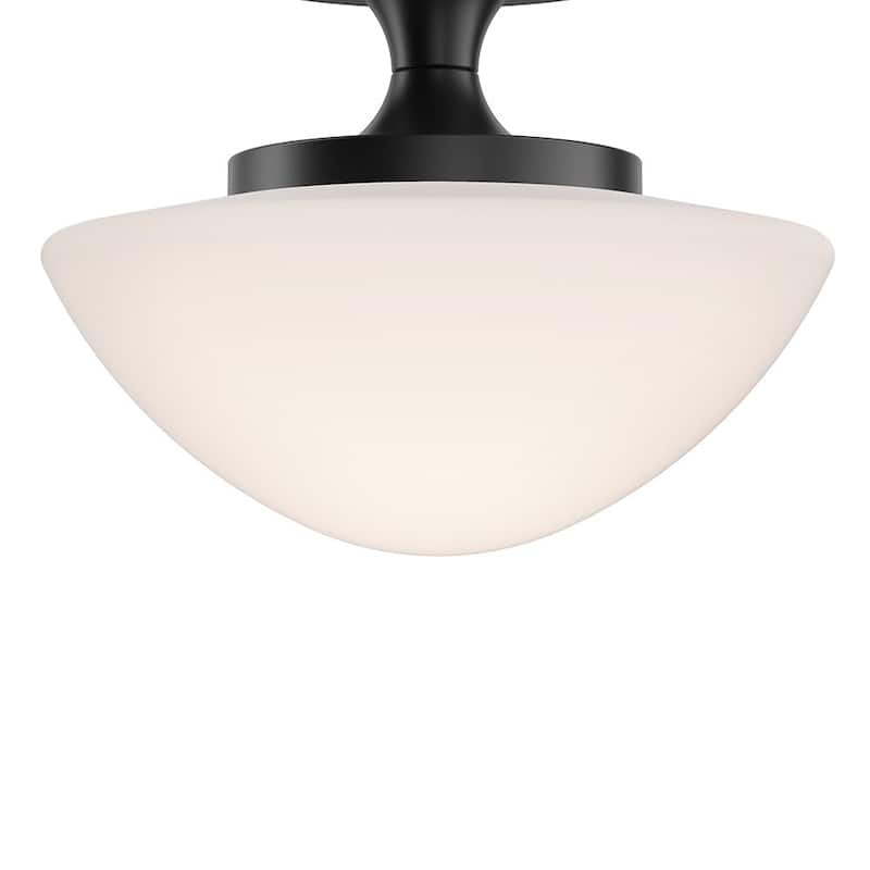 Hinkley Lighting 47813 Knox 12" Wide Semi-Flush Bowl Ceiling Fixture