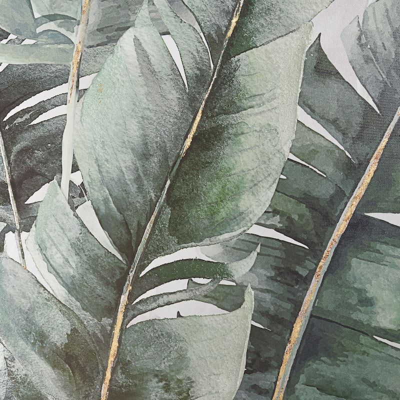 Elk Home Musa Green Finish Fabric 24 Inch Wide Wall Art