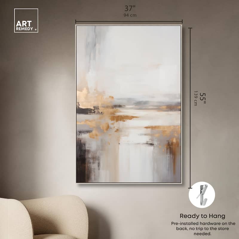 Glistening Stillness II Canvas by Art Remedy