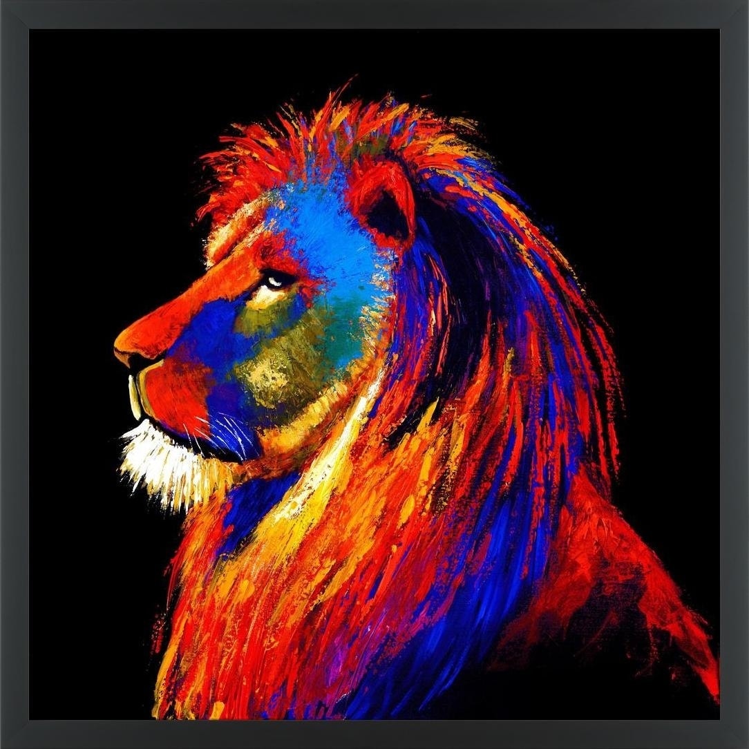 Shop Easy Art Prints Clara Summer S The Lion Premium Canvas Art