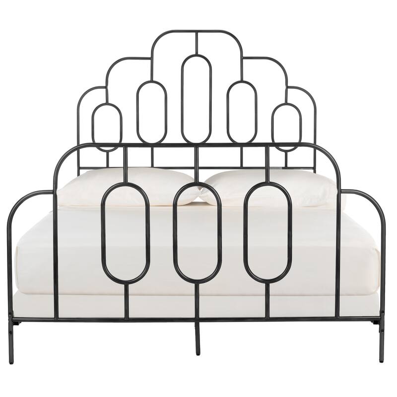SAFAVIEH Alcie Retro Metal Bed