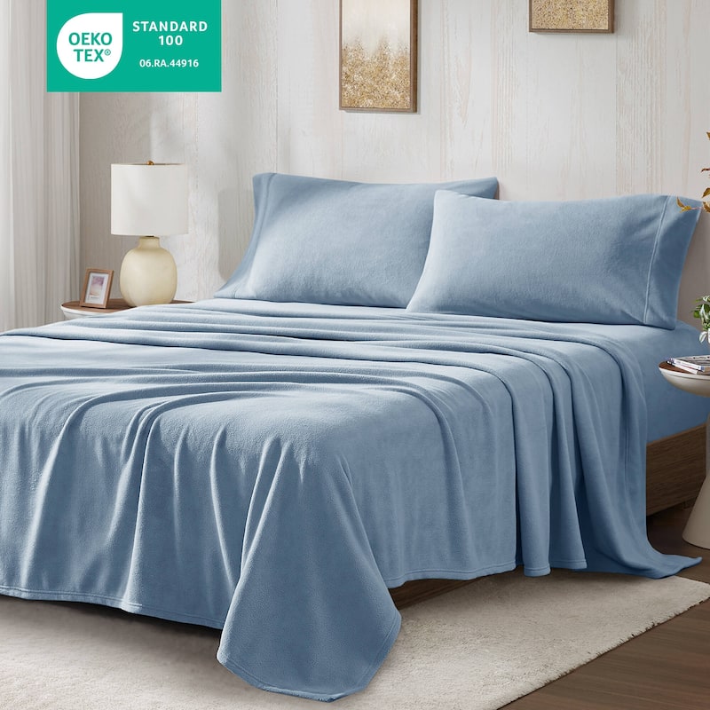 Madison Park Micro Fleece Bed Sheet Set