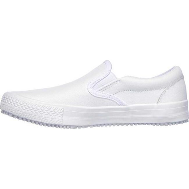 skechers gibson brogna white