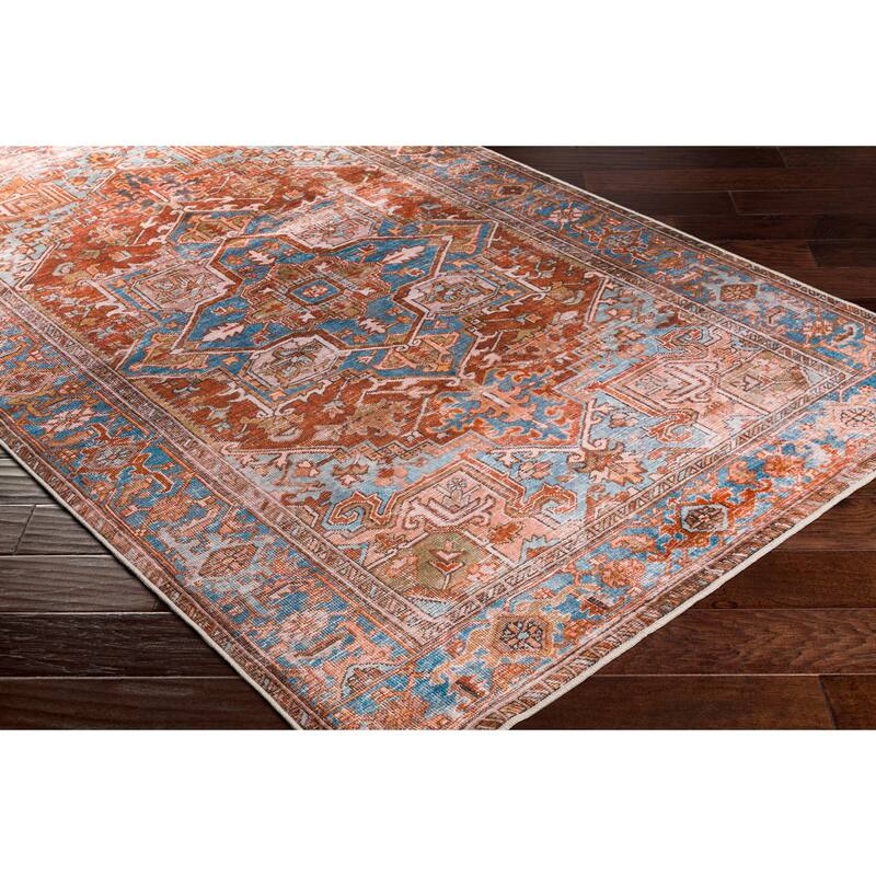 Livabliss Giustina Persian Machine Washable Area Rug