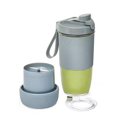 Oster® Blend Active Portable Blender with Drinking Lid, Gray