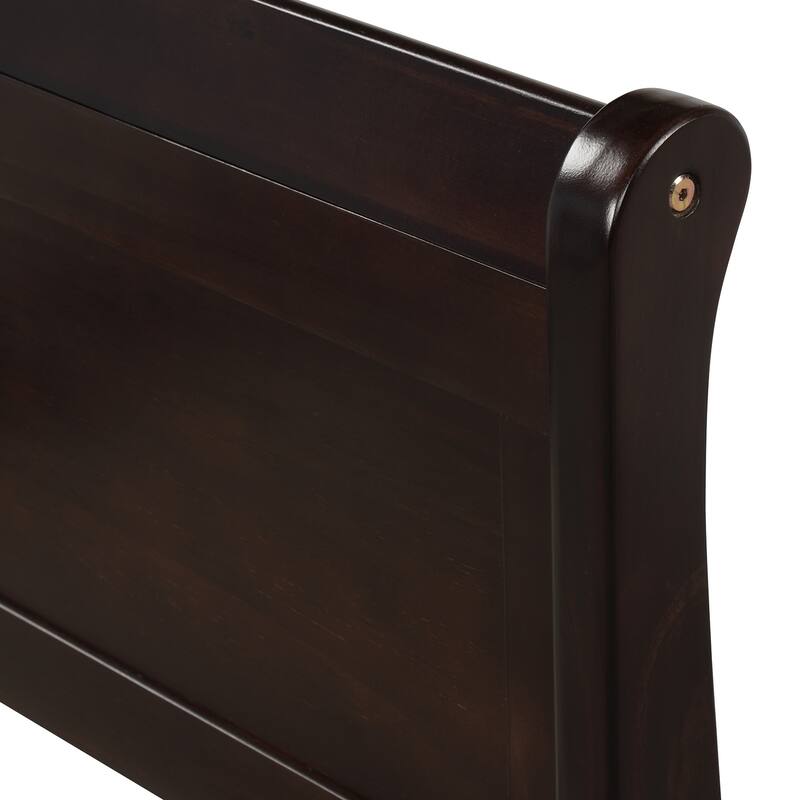Twin Pine Platform Bed with Headboard, Footboard & Slat Support