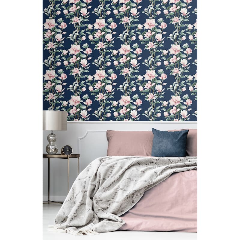 NextWall Magnolia Trail Peel and Stick Wallpaper
