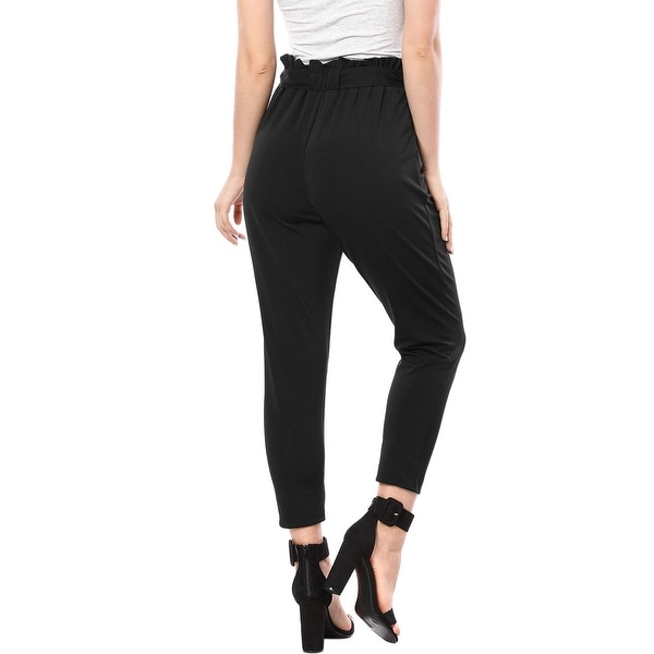 cropped tapered pants womens
