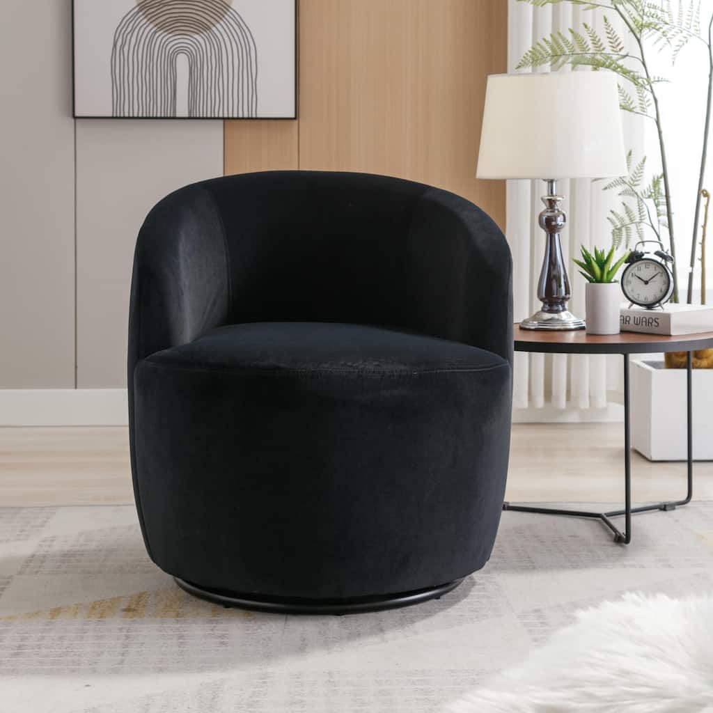Black Powder Coated Metal Base Chair