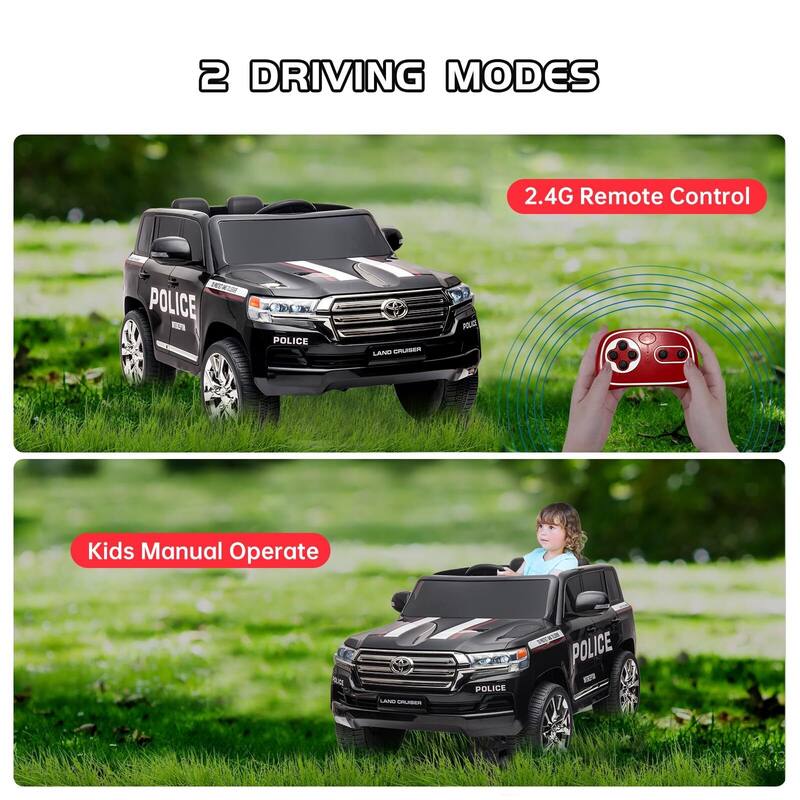 Electric Kids Ride-On Car SUV - 2 Seater Licensed Land Cruiser