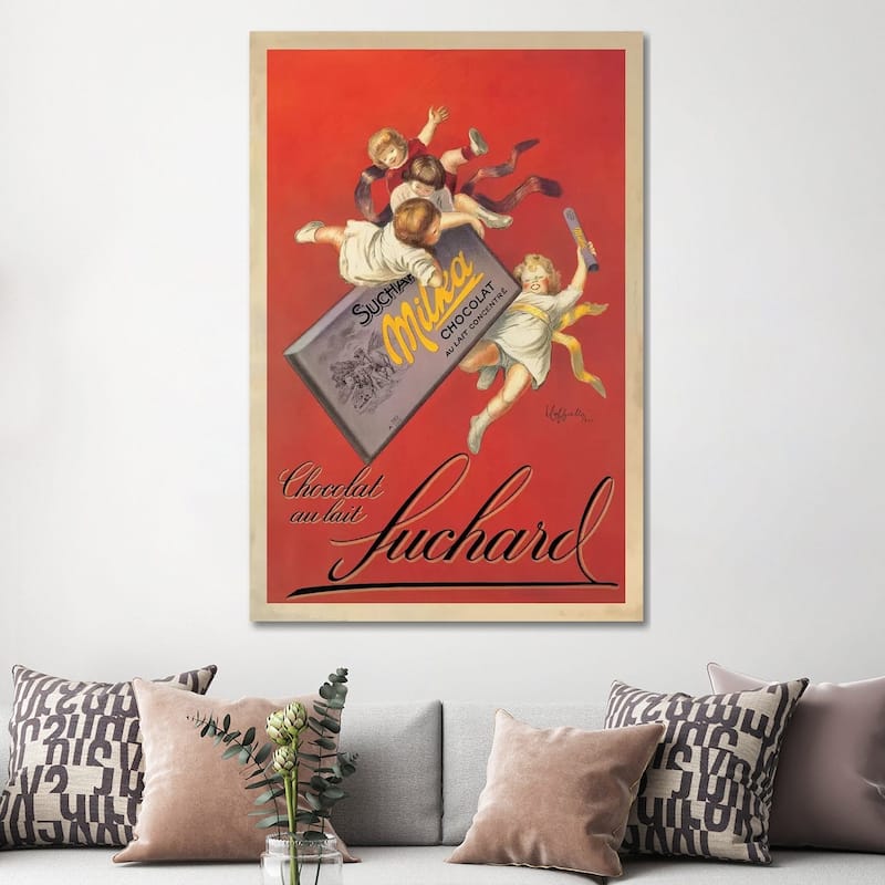 iCanvas "Chocolat Suchard" by Leonetto Cappiello Canvas Print