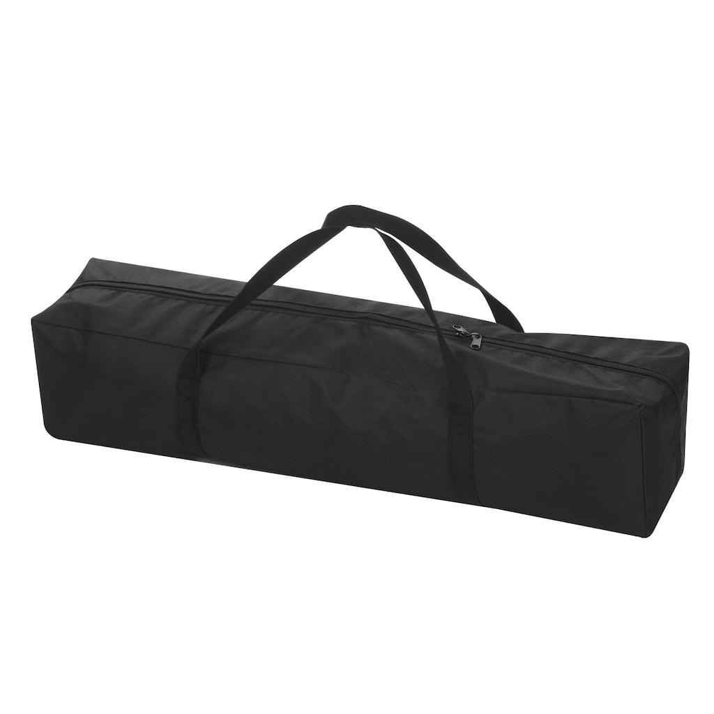 25" Camp Chair Replacement Bag Nylon Large Zippered Carrying Bag with Strap - Black