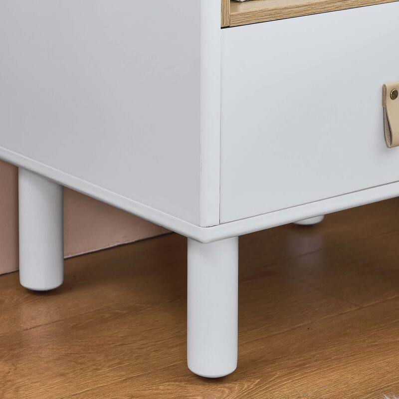 Modern style bedside table Nightstand with drawer