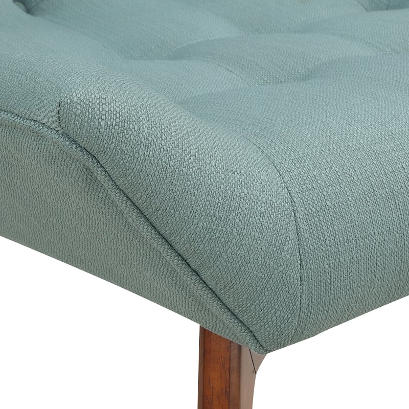 Shelly Tufted Chair with Coffee Legs